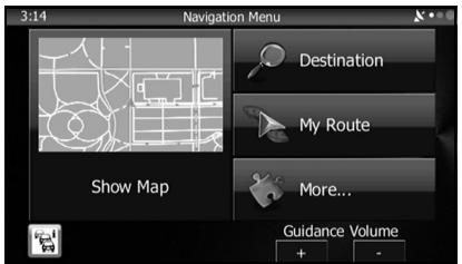 SUBARU BRZ (2016) Système de navigation - Navigation sur la carte - 1