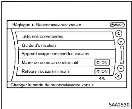 INFINITI Q70 (2015) - Activation du mode standard - 1