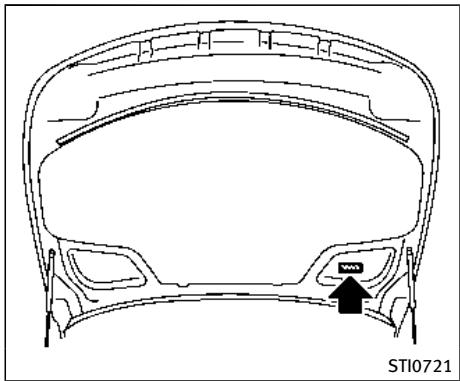 INFINITI Q70 (2015) - ÉTIQUETTE D'HOMOLOGATION F.M. V.S.S./N.S.V.A.C. - 3