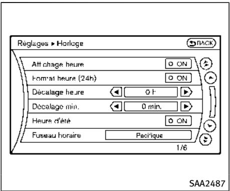 INFINITI Q70 (2015) - Retour aux réglages par défaut : - 1