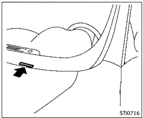 INFINITI Q70 (2015) - LORS DE DÉPLACEMENTS OU DE L'IMMATRICULATION DE VOTRE VEHICULE À L'ETRANGER - 1