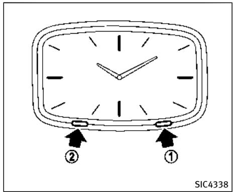 INFINITI Q70 (2015) - HORLOGE - 1
