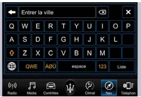 Maserati Quattroporte (2016) - Destination ? — adresse - 3