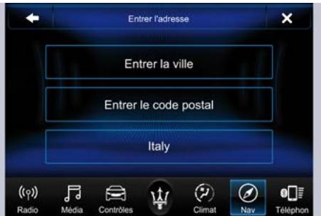 Maserati Quattroporte (2016) - Destination ? — adresse - 2