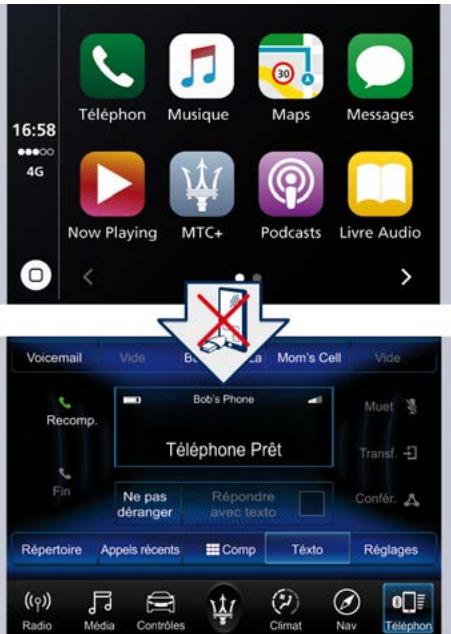 Maserati Quattroporte (2016) - Sortie du dispositif de projection - 1