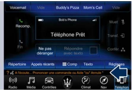 Maserati Quattroporte (2016) - Commandes vocales de base - 1