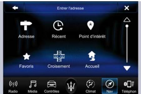 Maserati Quattroporte (2016) - Destination ? — adresse - 1