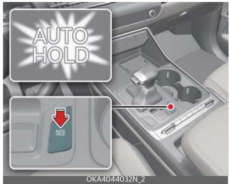 KIA Carnival (2025) - Application de la fonction de maintien automatique - 1