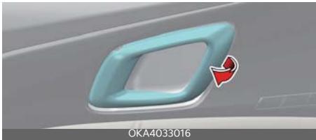 KIA Carnival (2025) - Utilisation des serrures de portière depuis l'intérieur du véhicule - 1