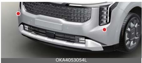 KIA Carnival (2025) - Capteur de détection - 2