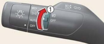 KIA Carnival (2025) - Utilisation des phares antibrouillard avant D (selon l'équipement) - 1
