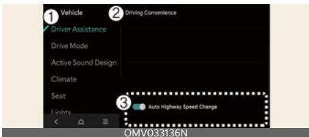KIA Carnival (2025) - Contrôle automatique de vitesse sur autoroute - 1