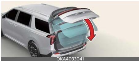 KIA Carnival (2025) - Fermeture du hayon - 1
