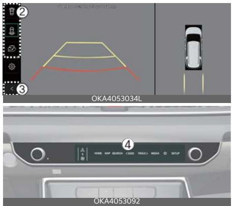 KIA Carnival (2025) - Fonction de vue arrière panoramique - 1