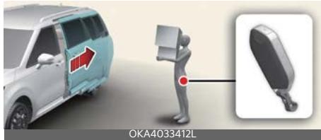 KIA Carnival (2025) - Porte coulissante intelligente avec ouverture automatique (selon l'équipement) - 1