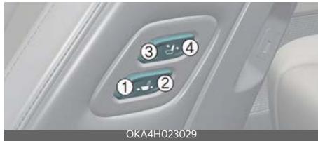 KIA Carnival (2025) - Contacteur d'entrée des passagers (selon l'équipement) - 1
