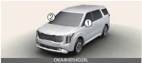 KIA Carnival (2025) - Capteur de détection - 1
