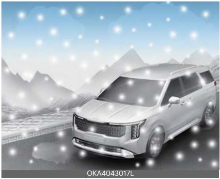 KIA Carnival (2025) - Conduite sous la pluie - 1