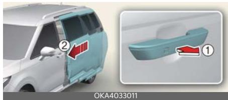 KIA Carnival (2025) - Porte coulissante - 2