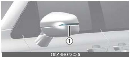 KIA Carnival (2025) - Position d'ampoule de feu (latéral) - 1