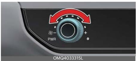 KIA Carnival (2025) - Contrôle de la vitesse du ventilateur - 1