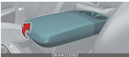 KIA Carnival (2025) - Rangement de la console centrale - 1