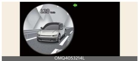 KIA Carnival (2025) - Écran de surveillance des angles morts (BVM) (selon l'équipement) - 1