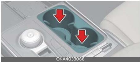 KIA Carnival (2025) - Porte-gobelet - 1