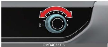 KIA Carnival (2025) - Commande de température - 1