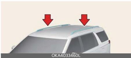 KIA Carnival (2025) - Galerie de toit (selon l'équipement) - 1