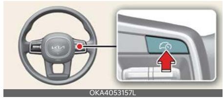 KIA Carnival (2025) - Pour activer le régulateur de vitesse intelligent - 1
