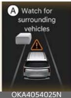 KIA Carnival (2025) - Avertissement des conditions routières ultérieures - 1