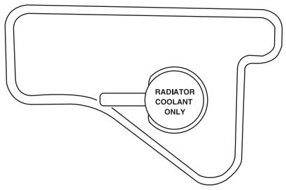 Lincoln MKZ (2012) - Vérification du liquide de refroidissement du moteur ou du moteur électrique - 1