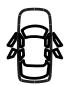 Lincoln MKZ (2012) - Témoin de porte ouverte - 1