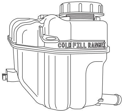 Lincoln MKZ (2012) - Vérification du liquide de refroidissement du moteur - 1