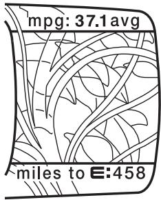 Lincoln MKZ (2012) - Feuilles d'efficacité (symboles « feuilles » de performance) : - 1