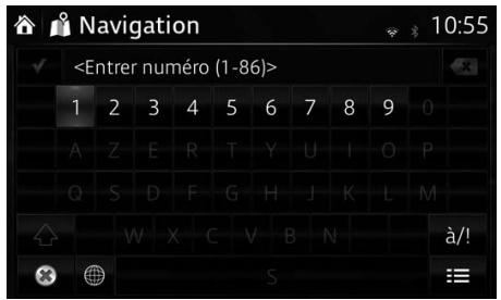 MAZDA MX-5 (2018-2023) Système de navigation - Saisir une adresse - 6