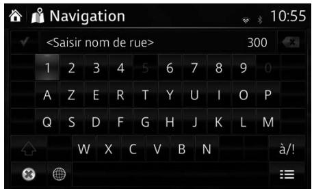 MAZDA MX-5 (2018-2023) Système de navigation - Saisir une adresse - 5