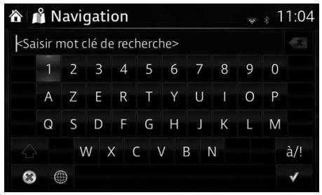 MAZDA MX-5 (2018-2023) Système de navigation - Recherche rapide d'un POI (Point d'intérêt) - 3