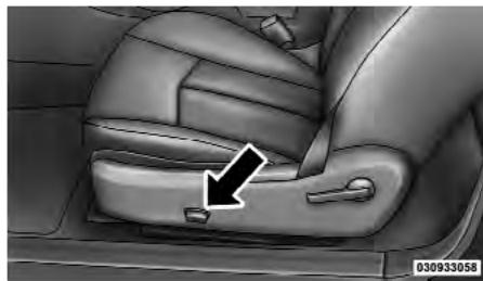 Chrysler 200 Cabriolet (2013) - Commande électrique Sièges - 1
