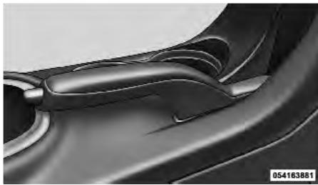 Chrysler 200 Cabriolet (2013) - FREIN DE STATIONNEMENT - 1