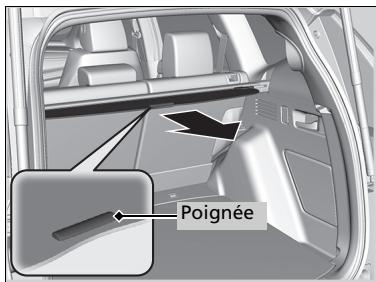 Honda CR-V 5 (2017-2020) - Cache du compartiment à bagages\* - 1