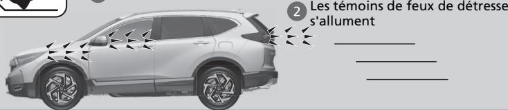 Honda CR-V 5 (2017-2020) - ■ Lors de l'activation du système : - 2
