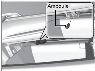 Honda CR-V 5 (2017-2020) - Ampoule de la boîte à gants\* - 2