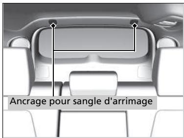 Honda CR-V 5 (2017-2020) - Protection accrue grâce à une sangle supérieure - 1
