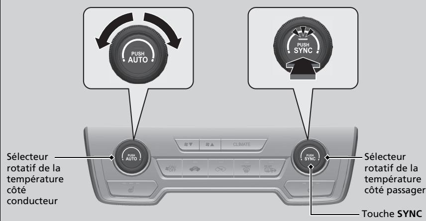 Honda CR-V 5 (2017-2020) - Mode synchronisation\* - 1