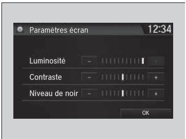 Honda CR-V 5 (2017-2020) - Modification de la luminosité de l'écran - 1