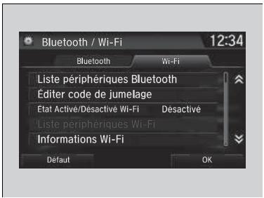 Honda CR-V 5 (2017-2020) - Mode Wi-Fi (réglage pour la première fois) - 1