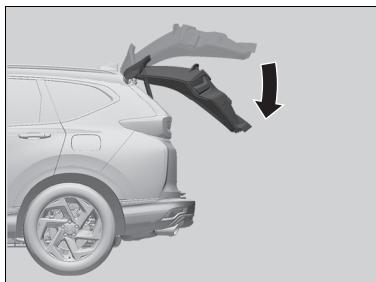 Honda CR-V 5 (2017-2020) - Programmation de la position du hayon - 1