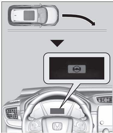 Honda CR-V 5 (2017-2020) - Fonctionnement du système - 1